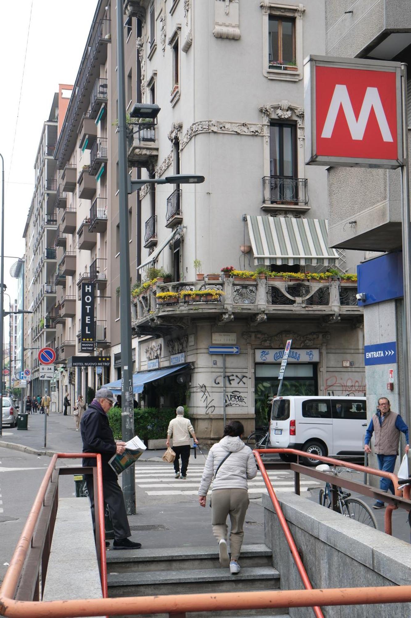 Hotel Nuovo Metro Milan Exterior photo