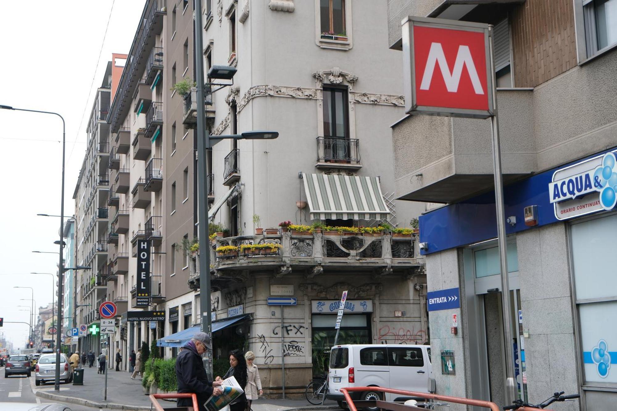Hotel Nuovo Metro Milan Exterior photo